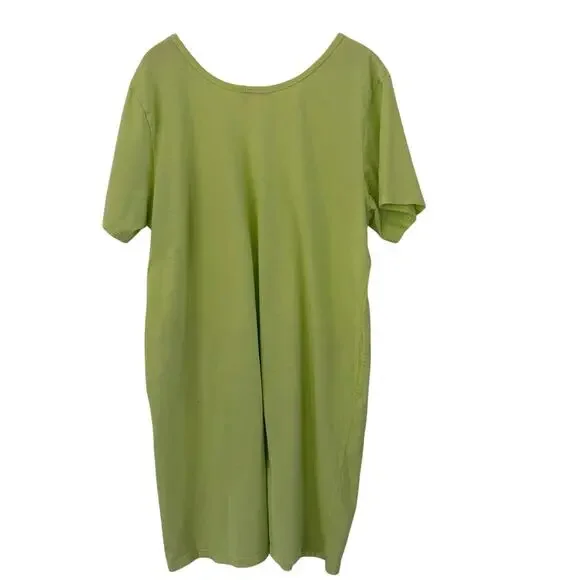Fresh Produce T-Shirt Midi Dress XXL Cotton Casual Pocket Summer Relaxed Fit - Picture 6 of 7
